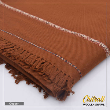 J. Pure Wool Shawl – Handmade Chitrali Elegance S107