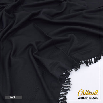 J. Pure Wool Shawl – Handmade Chitrali Elegance S109