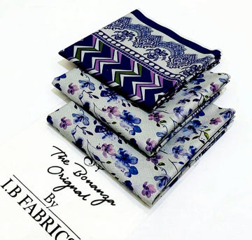 BONANZA LAWN 3PC – Allover Digital Print E2022B