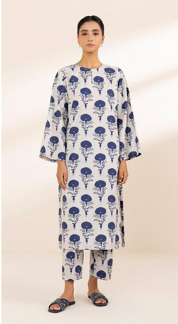 SAPPHIRE LAWN 2PC – Allover Digital Print E9036