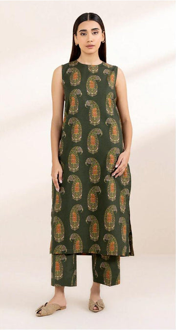 SAPPHIRE LAWN 2PC – Allover Digital Print E9035