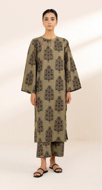 SAPPHIRE LAWN 2PC – Allover Digital Print E9032