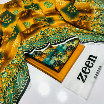 ZEEN BANA DORA LAWN 3PC – Digital Print E320