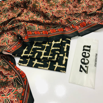 ZEEN BANA DORA LAWN 3PC – Digital Print E317
