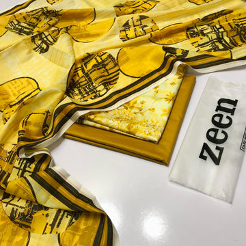 ZEEN LAWN 3PC – Digital Print E316