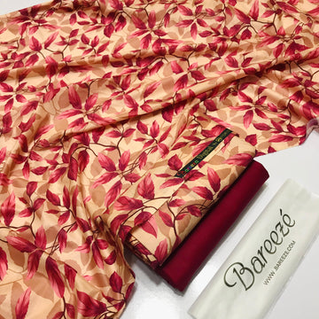 BAREEZE LAWN 2PC – Digital Print D124