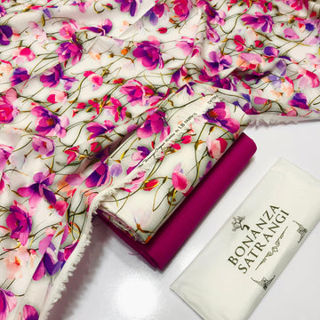 BONANZA KHADDAR 2PC – Digital Print K116