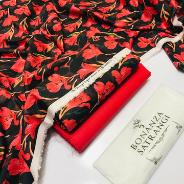 BONANZA KHADDAR 2PC – Digital Print K112