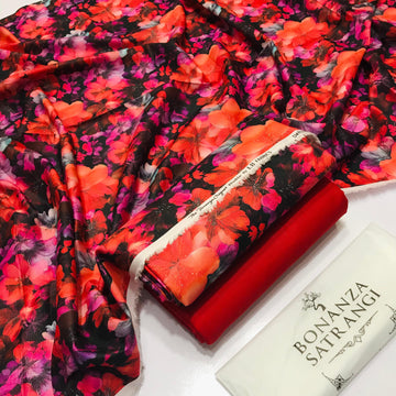 BONANZA KHADDAR 2PC – Digital Print K103