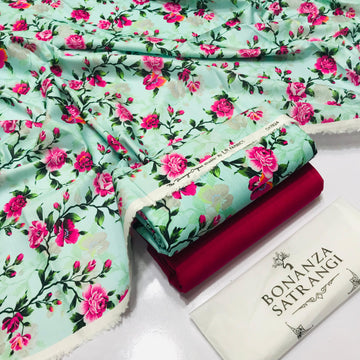 BONANZA KHADDAR 2PC – Digital Print K101