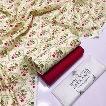 BONANZA KHADDAR 2PC – Digital Print K118