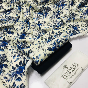 BONANZA KHADDAR 2PC – Digital Print K105