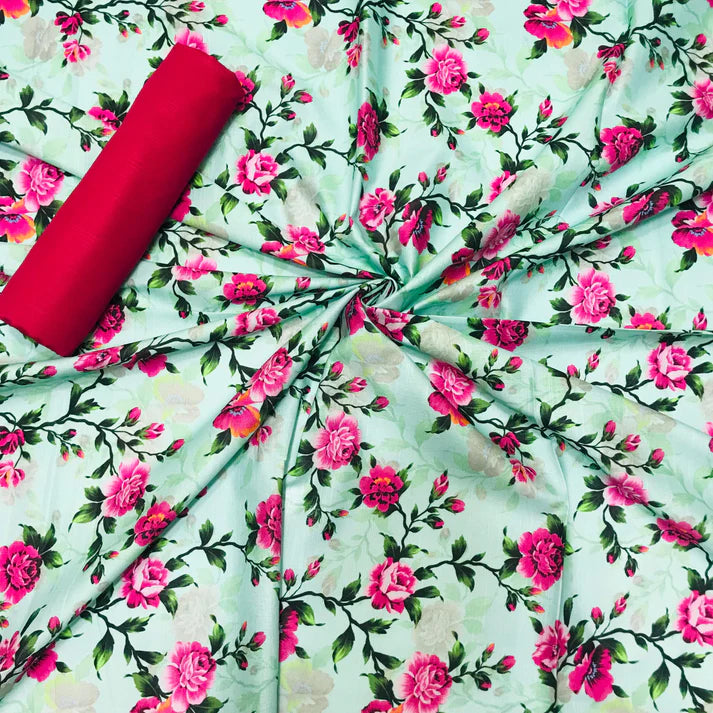 BONANZA KHADDAR 2PC – Digital Print K101
