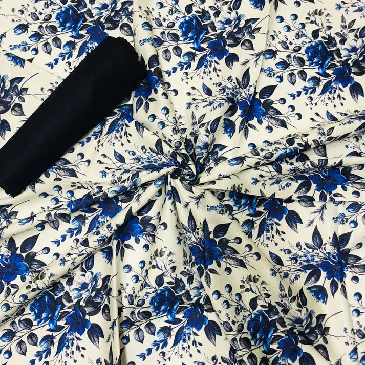 BONANZA KHADDAR 2PC – Digital Print K105