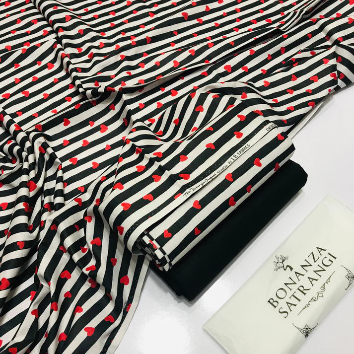 BONANZA KHADDAR 2PC – Digital Print K109