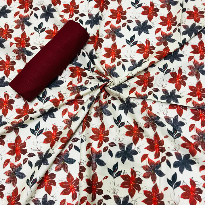 BONANZA KHADDAR 2PC – Digital Print K114