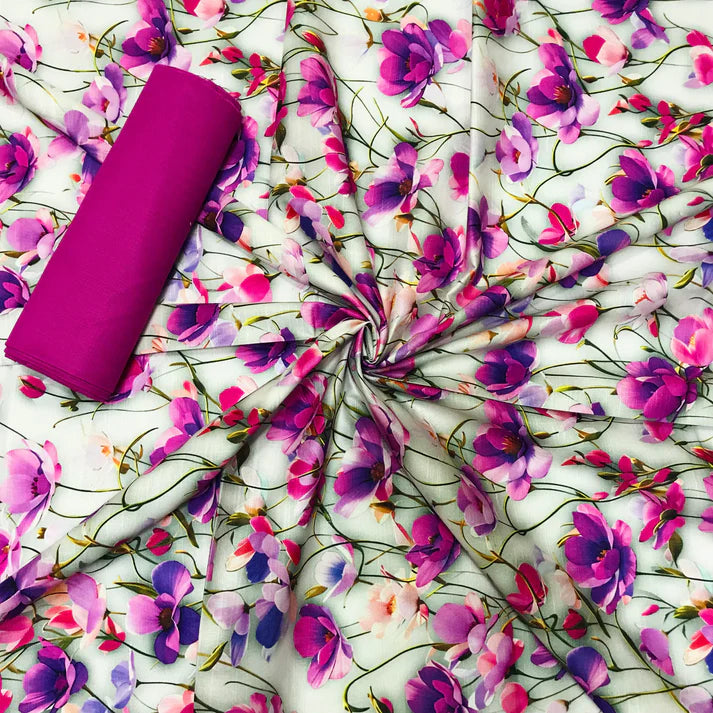 BONANZA KHADDAR 2PC – Digital Print K116