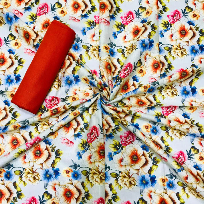 BONANZA KHADDAR 2PC – Digital Print K122