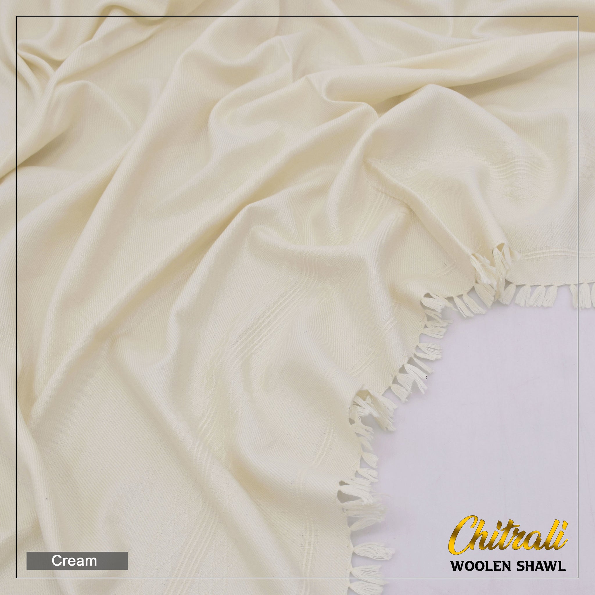 J. Pure Wool Shawl – Handmade Chitrali Elegance S112