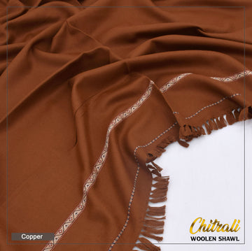 J. Pure Wool Shawl – Handmade Chitrali Elegance S107