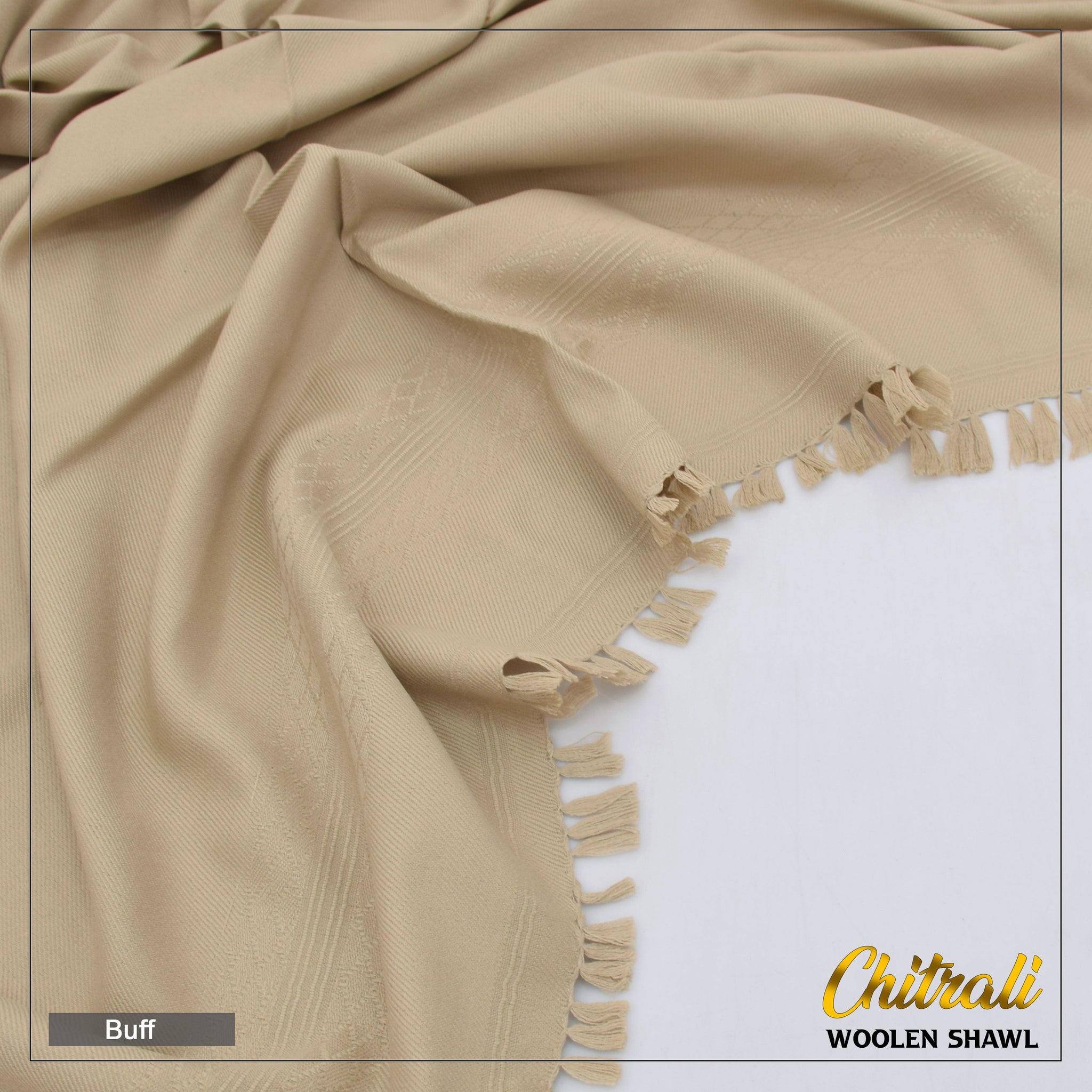 J. Pure Wool Shawl – Handmade Chitrali Elegance S103