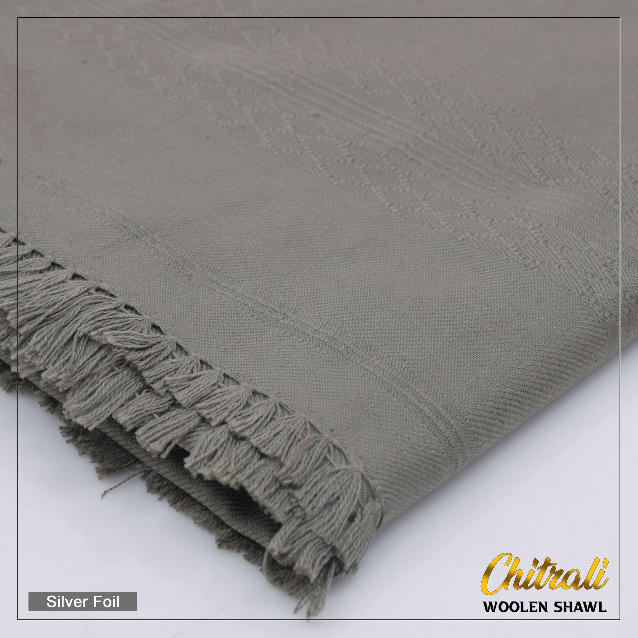 J. Pure Wool Shawl – Handmade Chitrali Elegance S101