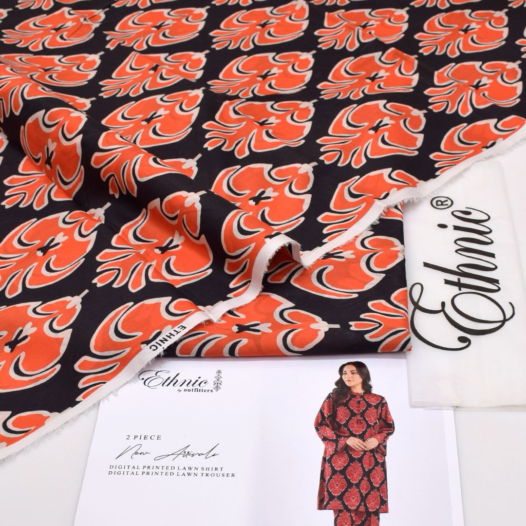 ETHNIC LAWN 2PC – Allover Digital Print E003T