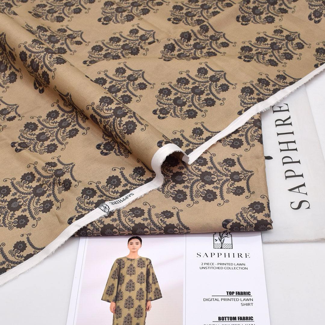 SAPPHIRE LAWN 2PC – Allover Digital Print E9032
