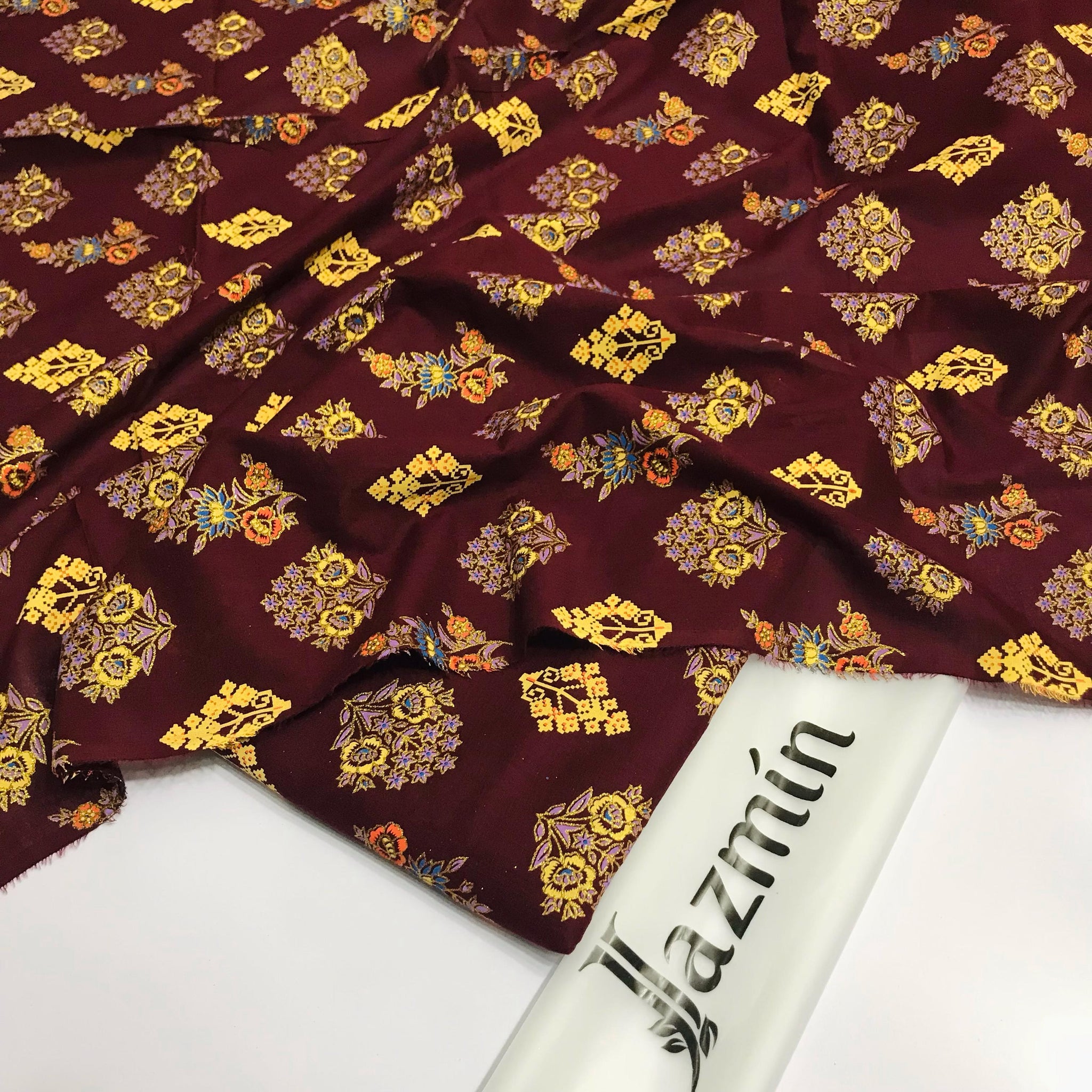 JAZMIN LAWN 2PC – Allover Glitter Print G1009