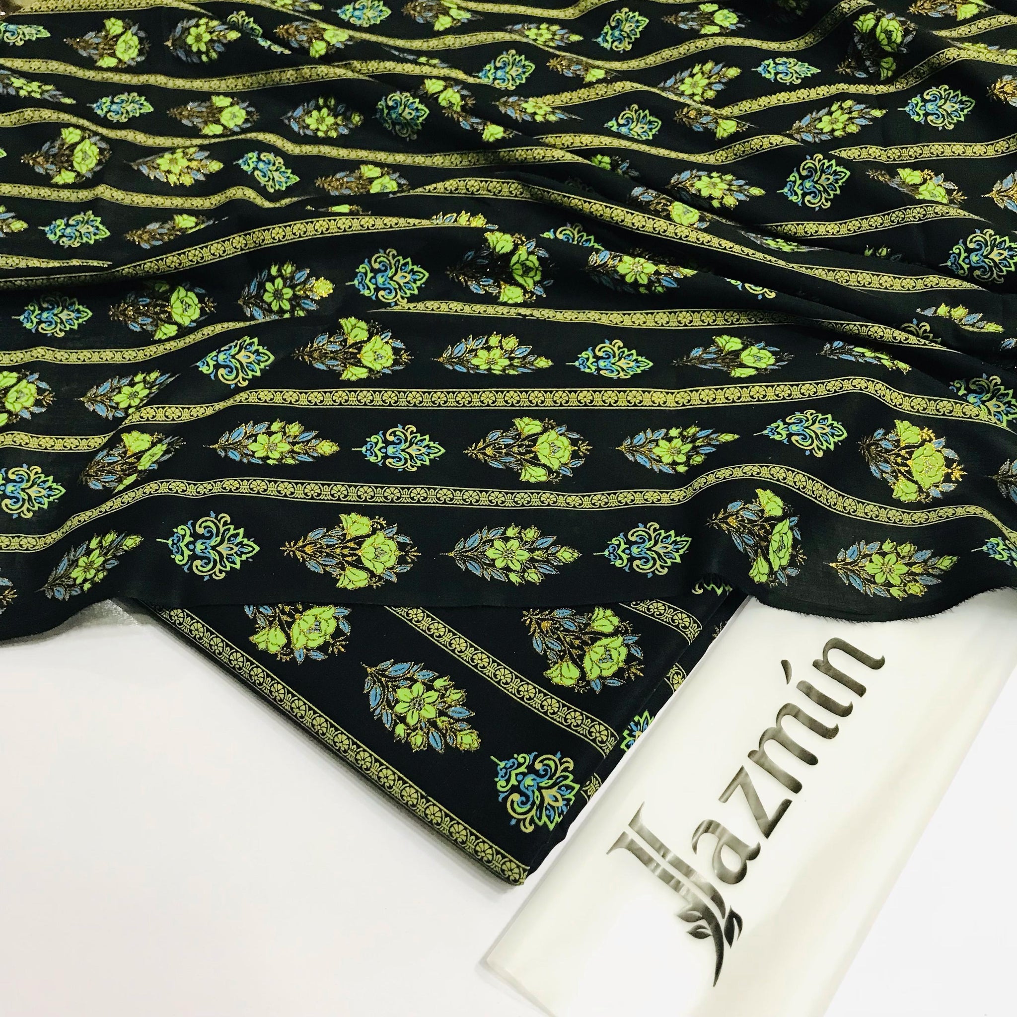 JAZMIN LAWN 2PC – Allover Glitter Print G1008