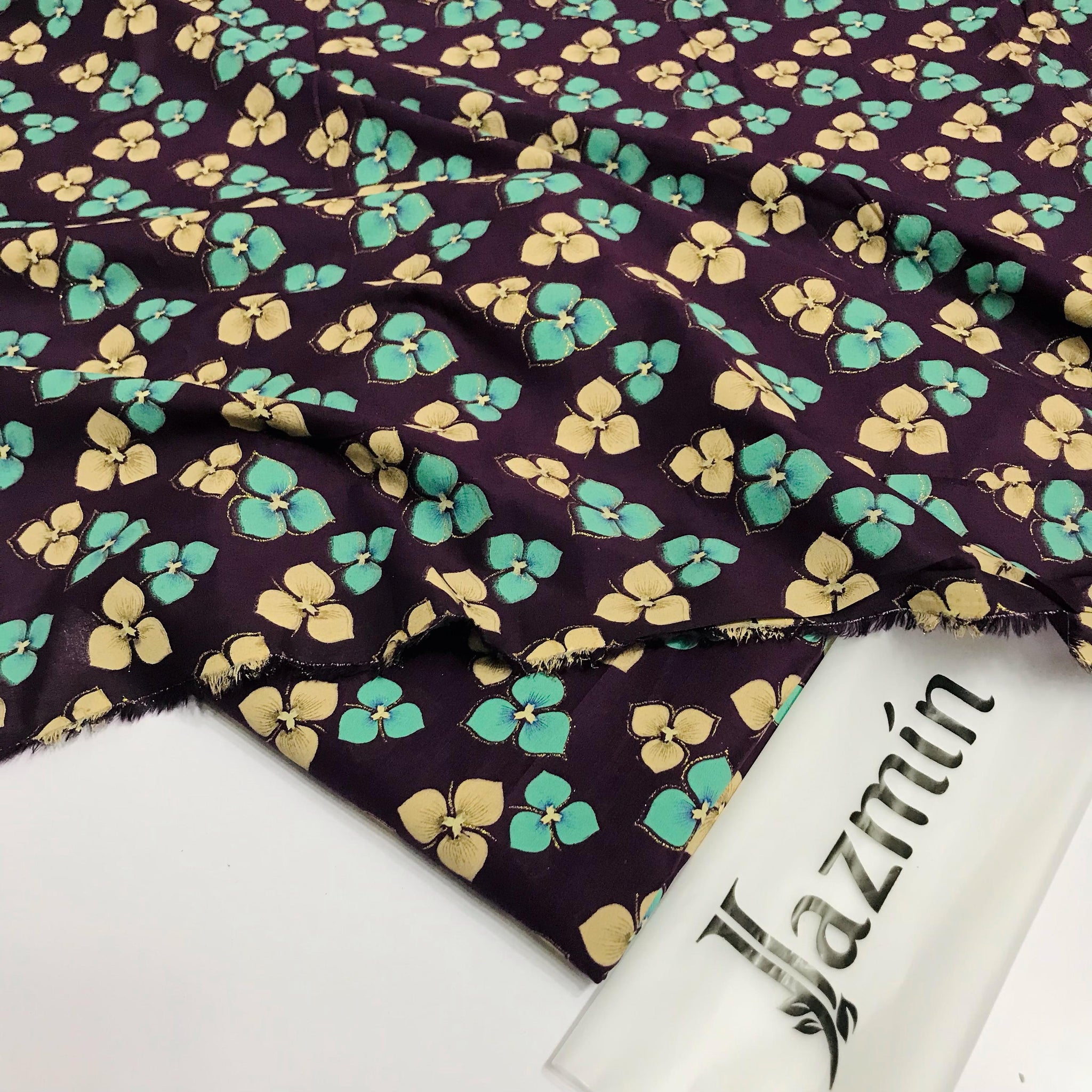 JAZMIN LAWN 2PC – Allover Glitter Print G1005