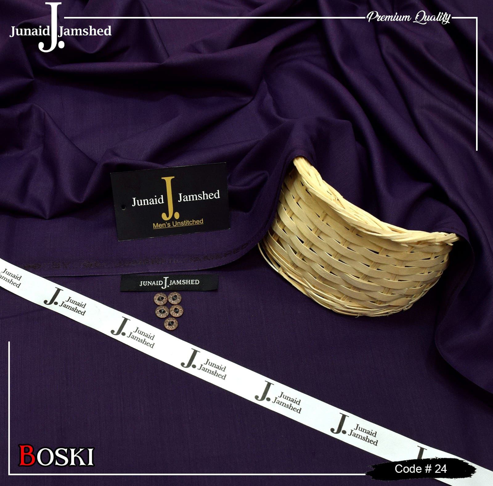 J. Boski Wash n Wear Purpel M1022