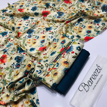 BAREEZE LAWN 2PC – Digital Print D125