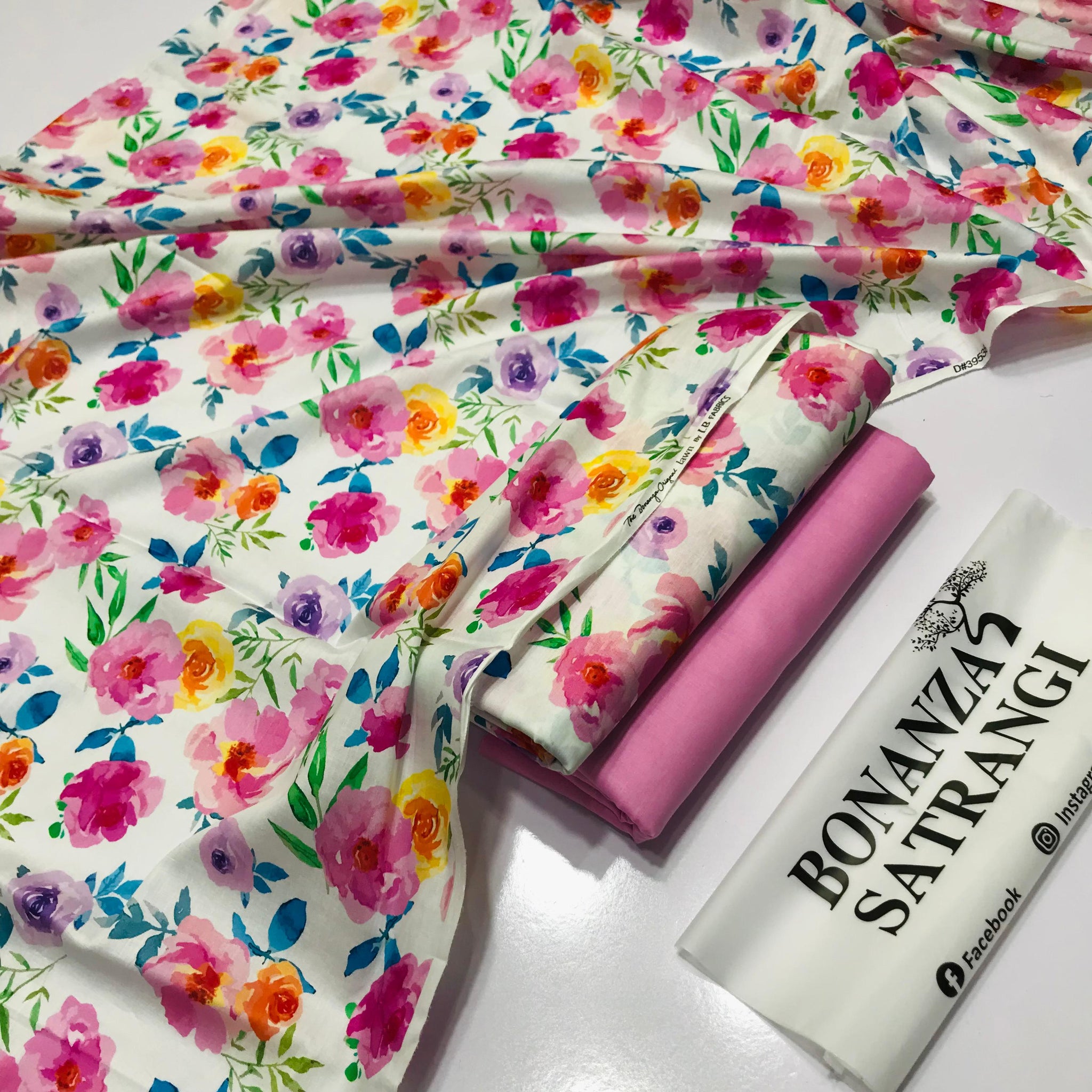 BONANZA LAWN 2PC – Digital Print M2091