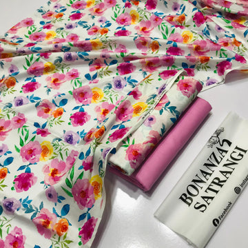 BONANZA LAWN 2PC – Digital Print M2091