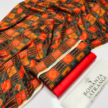 BONANZA LAWN 2PC – Digital Print M2133