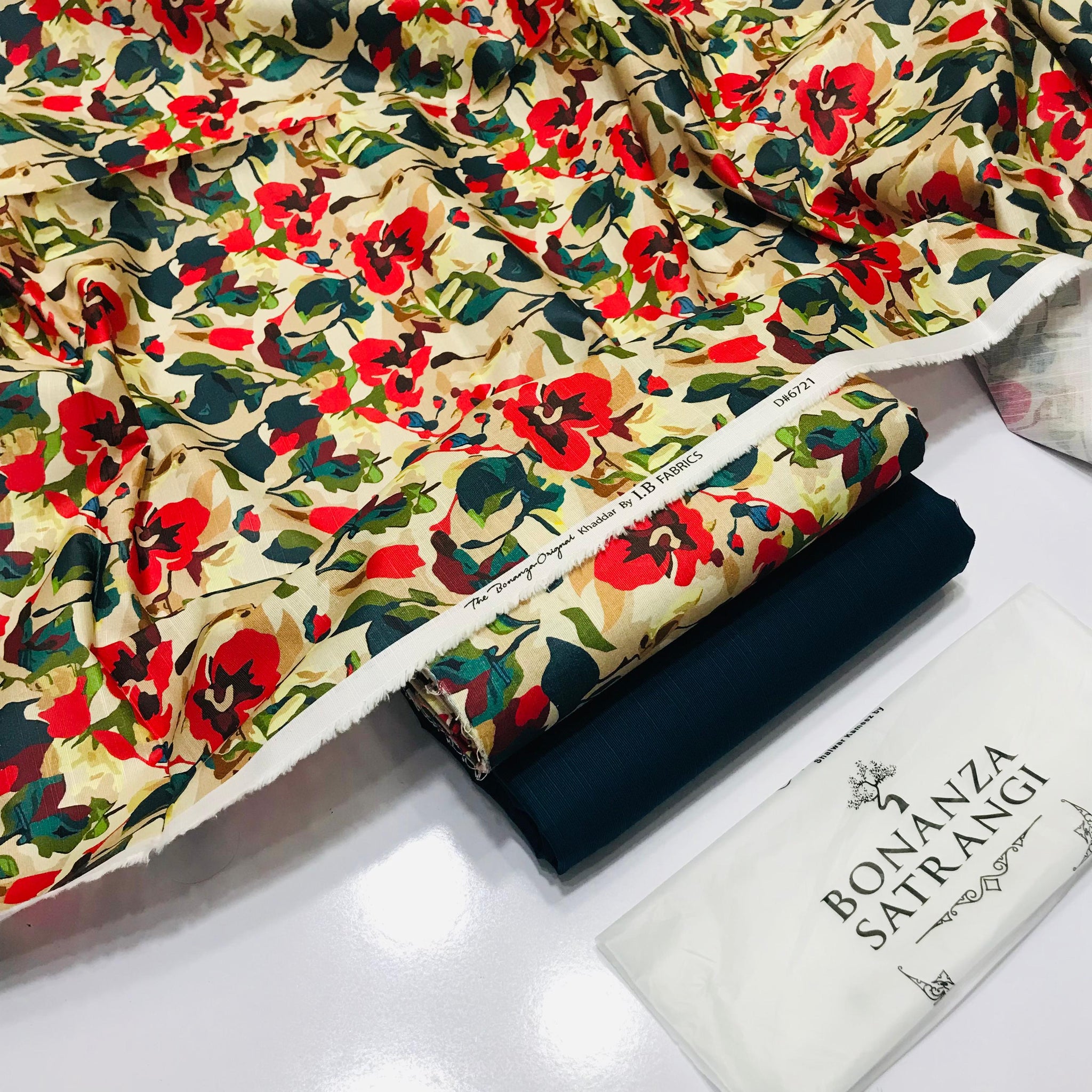 BONANZA KHADDAR 2PC – Digital Print K104