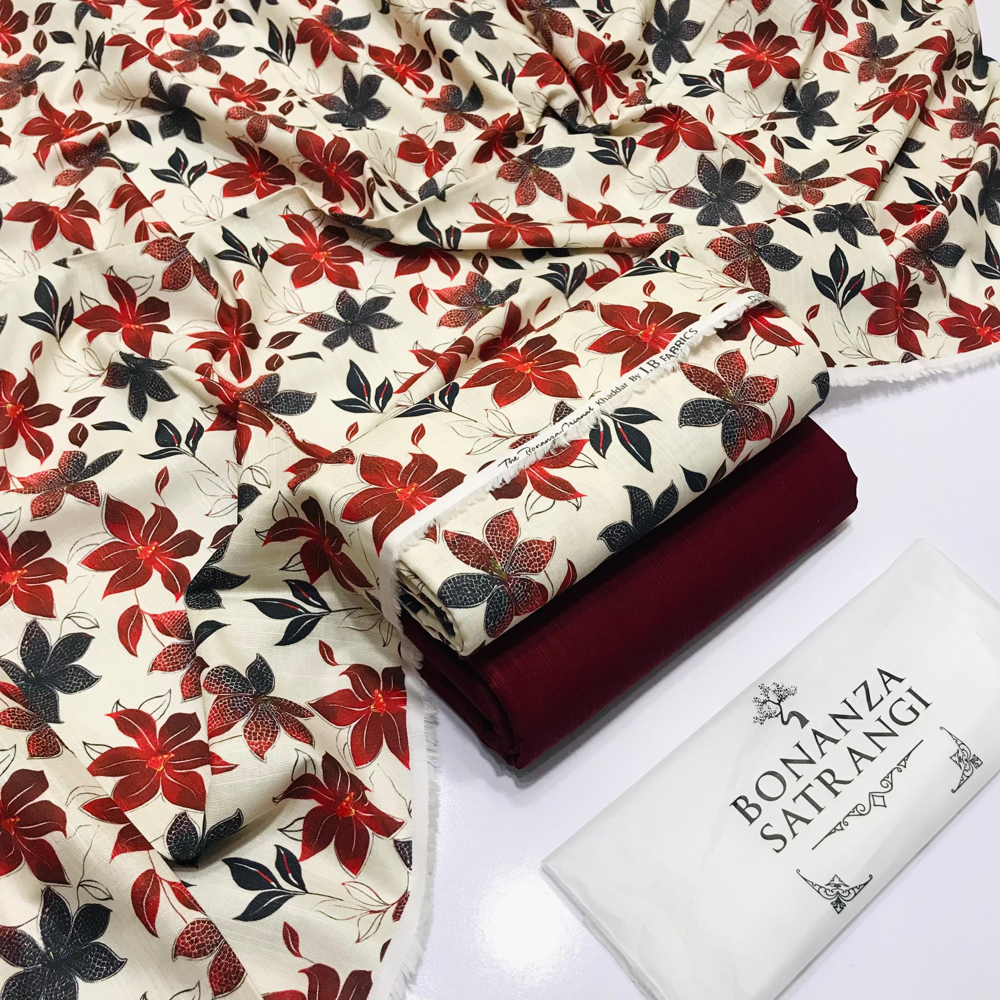 BONANZA KHADDAR 2PC – Digital Print K114